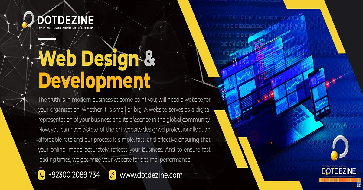 Professional Web Design & Development Agency in Karachi